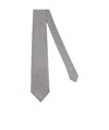 Tom Ford Micro Pattern Tie In Gray