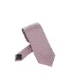 Tom Ford Micro Pattern Tie In Pink