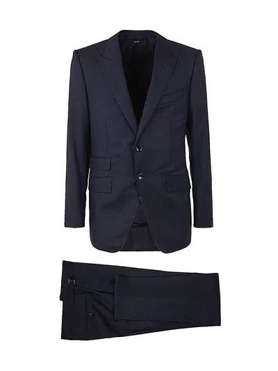 Tom Ford "kimono" Jacket In Blue