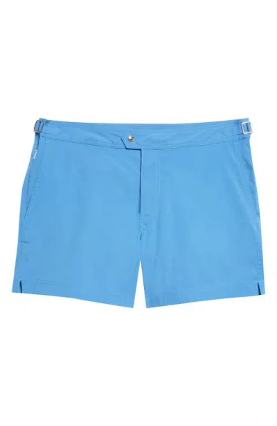 TOM FORD TOM FORD MICROCOMPACT POPLIN SWIM TRUNKS