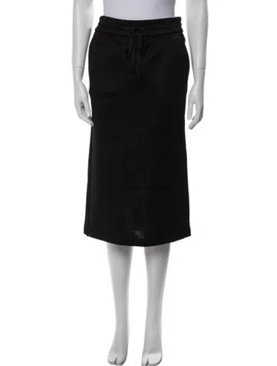 Pre-owned Tom Ford Midi Length Skirt In Black