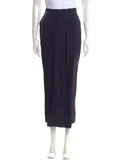 Pre-owned Tom Ford Midi Length Skirt In Blue