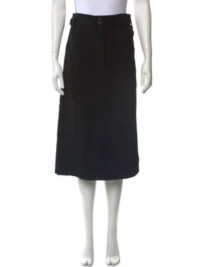 Pre-owned Tom Ford Midi Length Skirt In Blue
