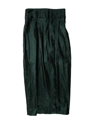Pre-owned Tom Ford Midi Length Skirt In Green