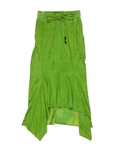 Pre-owned Tom Ford Midi Length Skirt In Green