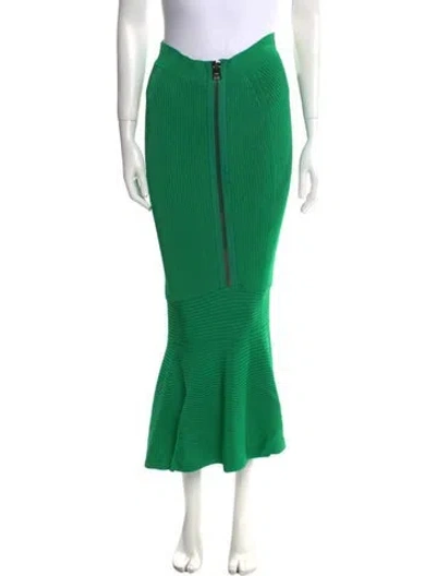Pre-owned Tom Ford Midi Length Skirt In Green