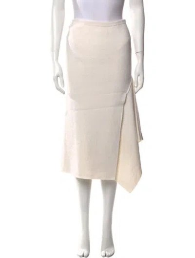 Pre-owned Tom Ford Midi Length Skirt In Neutral