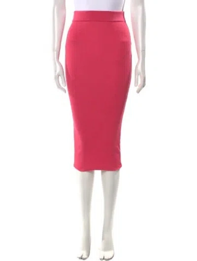 Pre-owned Tom Ford Midi Length Skirt In Pink
