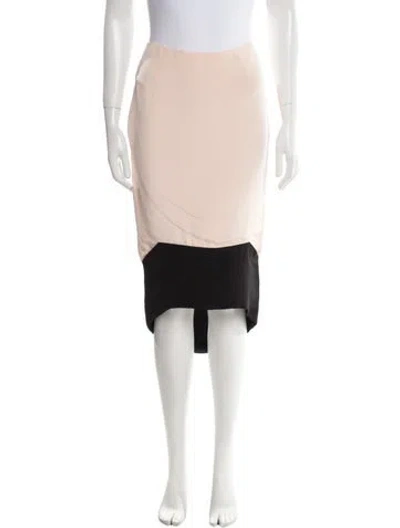 Pre-owned Tom Ford Midi Length Skirt In Pink