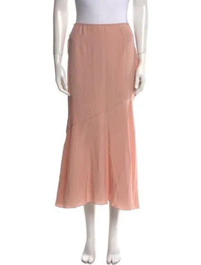 Pre-owned Tom Ford Midi Length Skirt In Pink