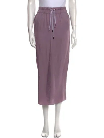 Pre-owned Tom Ford Midi Length Skirt In Purple