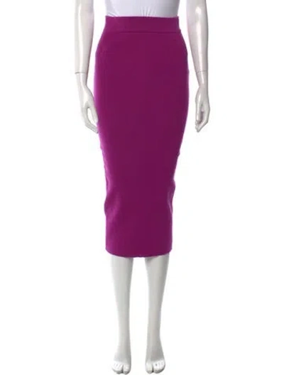 Pre-owned Tom Ford Midi Length Skirt W/ Tags In Purple