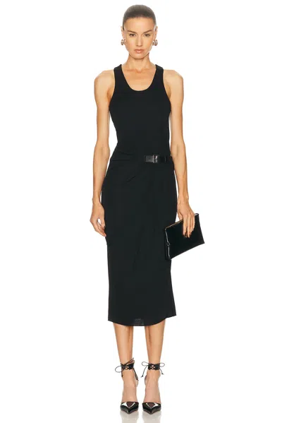 Tom Ford Midi Tank Dress In Black