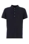 Tom Ford Midnight Cotton Blend Polo In Marineblue