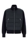 Tom Ford Midnight Blue Wool Jacket In Black
