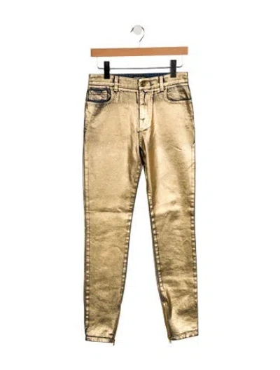 Pre-owned Tom Ford Mid-rise Skinny Leg Jeans