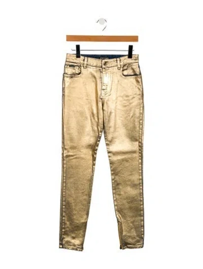 Pre-owned Tom Ford Mid-rise Skinny Leg Jeans