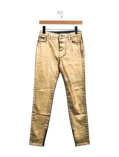 Pre-owned Tom Ford Mid-rise Skinny Leg Jeans