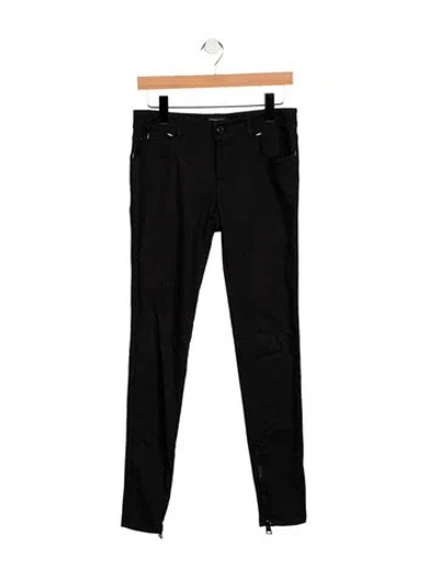 Pre-owned Tom Ford Mid-rise Skinny Leg Jeans In Black