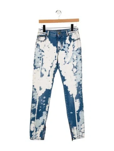 Pre-owned Tom Ford Mid-rise Skinny Leg Jeans In Blue