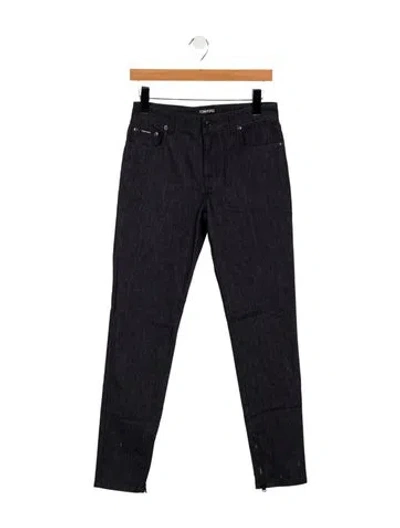 Pre-owned Tom Ford Mid-rise Skinny Leg Jeans In Blue