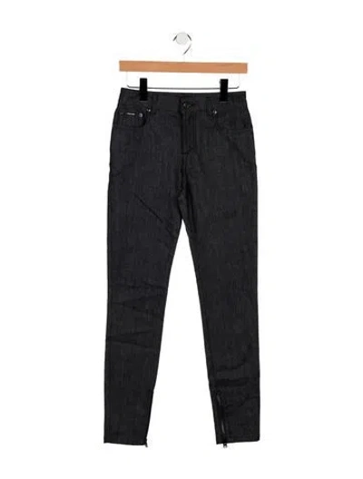 Pre-owned Tom Ford Mid-rise Skinny Leg Jeans In Blue