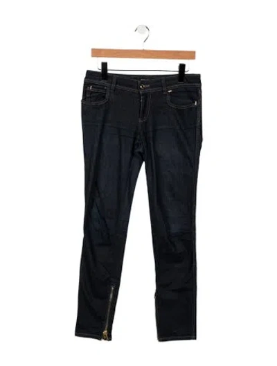 Pre-owned Tom Ford Mid-rise Skinny Leg Jeans In Blue