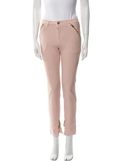 Pre-owned Tom Ford Mid-rise Skinny Leg Jeans In Pink