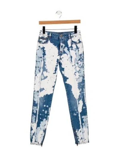 Pre-owned Tom Ford Mid-rise Skinny Leg Jeans W/ Tags In Blue