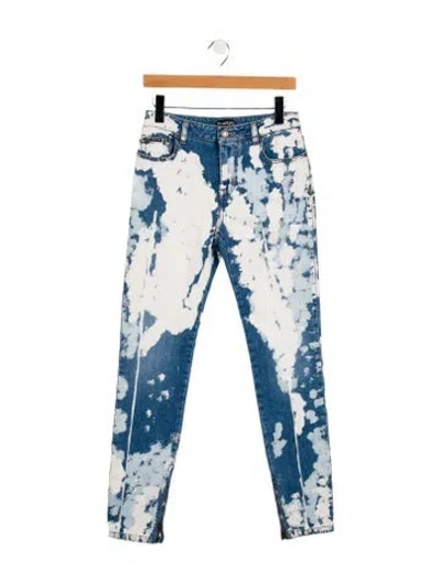 Pre-owned Tom Ford Mid-rise Skinny Leg Jeans W/ Tags In Blue