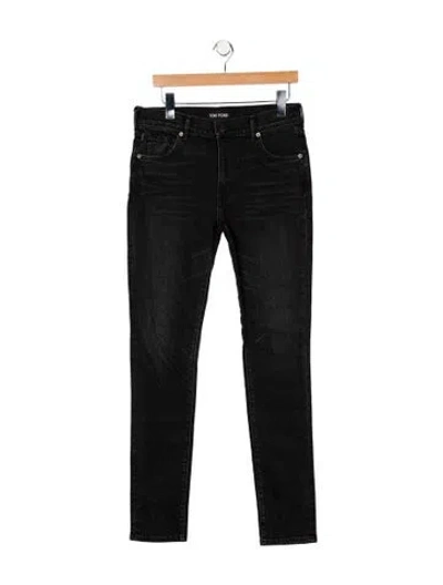 Pre-owned Tom Ford Mid-rise Skinny Leg Jeans W/ Tags In Blue