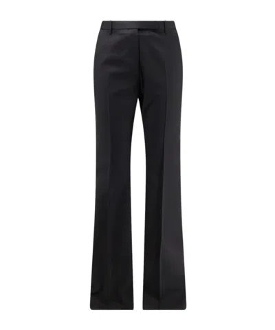 Tom Ford Mid-rise Slim-fit Flared Casual Trousers In Animal Print
