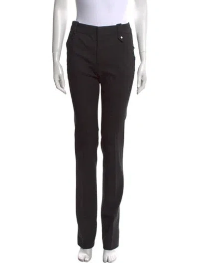 Pre-owned Tom Ford Mid-rise Straight Leg Jeans In Black