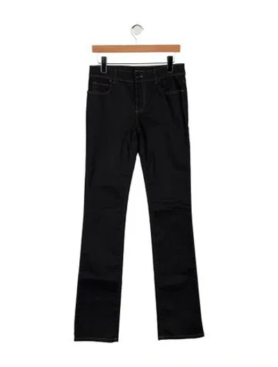 Pre-owned Tom Ford Mid-rise Straight Leg Jeans In Blue