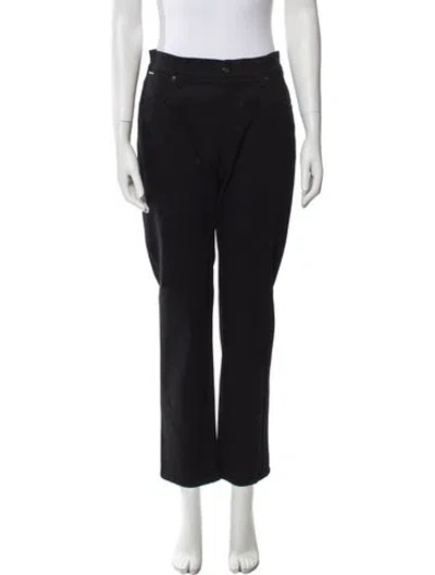 Pre-owned Tom Ford Mid-rise Straight Leg Jeans W/ Tags In Black