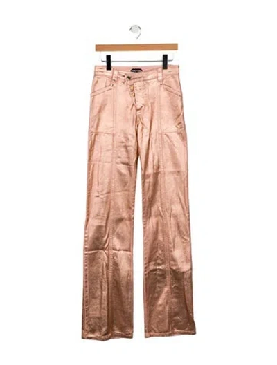 Pre-owned Tom Ford Mid-rise Wide Leg Jeans