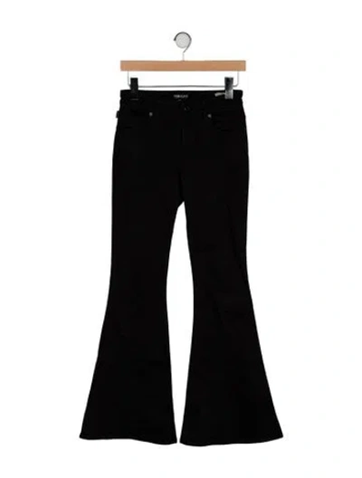 Pre-owned Tom Ford Mid-rise Wide Leg Jeans In Black