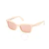 Tom Ford Mikel Pink Mirror Cat Eye Ladies Sunglasses Ft1085 25z 54