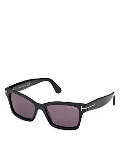 Tom Ford Mikel 01a Cat Eye Sunglasses In Grey