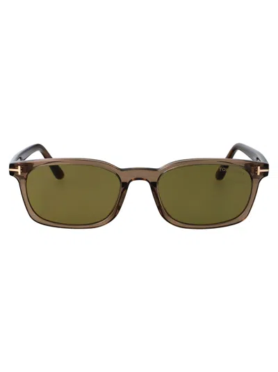 Tom Ford Miles-02 Sunglasses In Green