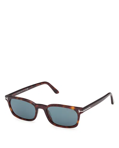 Tom Ford Miles Square Sunglasses, 53mm In Multi