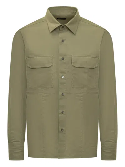 TOM FORD MILITARY-POCKET SHIRT