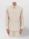 Tom Ford Cotton And Silk Military Shirt