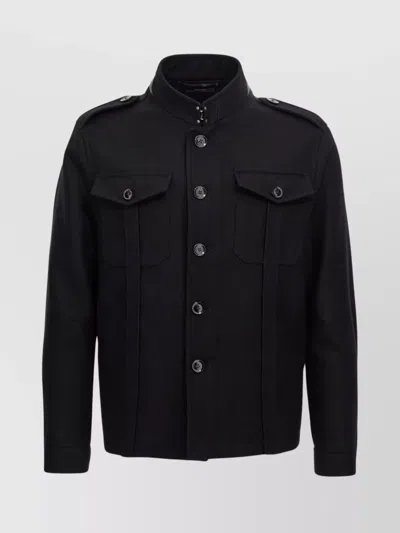 TOM FORD MILITARY STYLE JACKET JAPANESE INFLUENCES