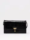 Tom Ford Day Bag Crocodile Shoulder Crossbody In Black