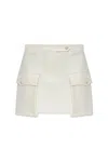 Tom Ford Klassischer Minirock In White