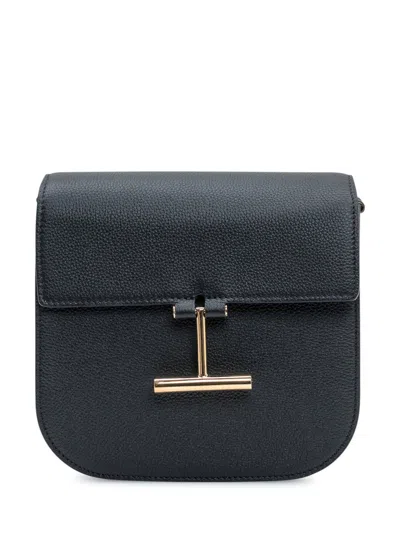 Tom Ford Mini Crossbody Grain Bag In Black