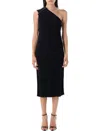 Tom Ford Mini Dress One Shoulder Crystal Brooch