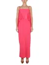 Tom Ford Women's Dress With Ruffles In Pink