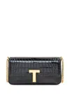 Tom Ford Mini Embossed Leather Bag